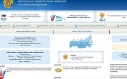 Website UB Bầu cử Nga bị tấn công dữ dội
