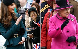 Nữ hoàng Anh “bị” Kate bắt chước từng li từng tí