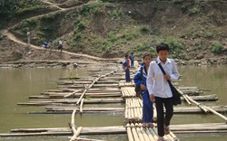 Cầu tre nổi - bẫy tử thần trên sông Lam