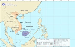 Áp thấp nhiệt đới cách đảo Trường Sa lớn 150km