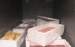 300kg lòng lợn, gà ướp hóa chất từ Trung Quốc suýt lọt ra thị trường