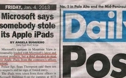 Đột nhập văn phòng Microsoft trộm mỗi... iPad
