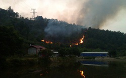 Hà Nội: Cháy lớn tại khu du lịch sinh thái Sơn Tây
