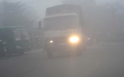 Hiện tượng lạ: Sương mù dày đặc khắp Quảng Ngãi