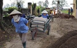 Hỗ trợ xi măng trả chậm để xây dựng NTM: “Chiêu lạ” của Thái Bình