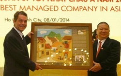 Tôn Hoa Sen được trao giải “Công ty được quản lý tốt nhất châu Á”