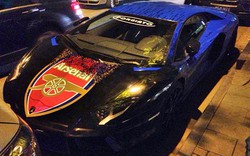 Siêu xe Aventador của &#34;fan cuồng&#34; Arsenal 