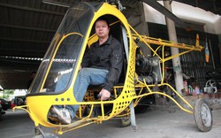 Chi tiết trực thăng &#34;Made in Việt Nam&#34; của thợ rèn học hết cấp 2