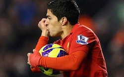 Hé lộ thói quen ăn mừng kỳ lạ của Luis Suarez