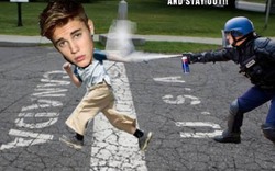 Những bức ảnh chế hài hước về Justin Bieber