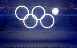 Lễ khai mạc Olympic Sochi gặp vấn đề về kỹ thuật