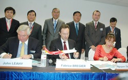 VietJetAir sẽ phát triển với hơn 100 tàu bay Airbus.