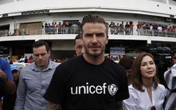 Beckham ngưỡng mộ người dân Philippines