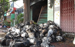 Xưởng dệt ngập trong lửa, một người chết cháy 