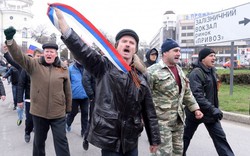 Tuần hành lớn ở Crimea ủng hộ việc sáp nhập vào Nga