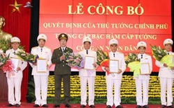 Giảm tướng Bộ Quốc phòng, tăng tướng Bộ Công an