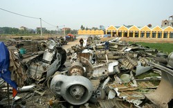 Chùm ảnh &#34;nghĩa địa&#34; máy bay, xe quân sự ở Bắc Ninh
