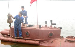 Tàu ngầm Trường Sa thử nghiệm dưới hồ thành công