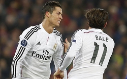 Ronaldo và Benzema “cạch mặt” Bale