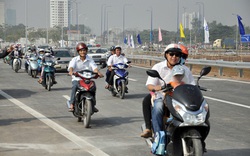 Thêm 4km được thông xe trên đường cao tốc đẹp nhất Sài Gòn