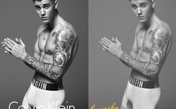 Justin Bieber khẳng định cơ bắp &#34;xịn&#34; quảng cáo cho CK