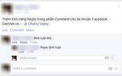 Mẹo Facebook: Tự thêm tính năng Reply vào phần bình luận