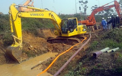 Hà Nội: Lại vỡ đường ống, 70.000 hộ dân mất nước