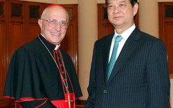 Thủ tướng tiếp Bộ trưởng Truyền giáo Tòa thánh Vatican