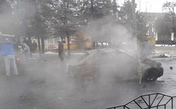 Trạm xe bus ở Donetsk trúng pháo kích, ít nhất 13 người chết