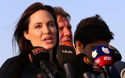 Angelina Jolie tới thăm các nạn nhân IS ở Iraq