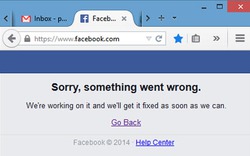 HOT: Facebook tại Việt Nam không thể truy cập