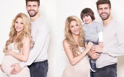 Pique và Shakira chuẩn bị đón quý tử thứ 2