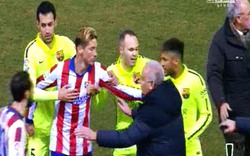 Hy hữu: Đội trưởng Atletico bị đuổi trong đường hầm