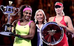 Chùm ảnh Serena Williams đăng quang tại Australian Open