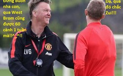 ẢNH CHẾ: Darren Fletcher “cay cú” vì bị Van Gaal “tống cổ”