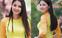 Người đẹp Hoa anh đào du xuân trên phố Sài Gòn