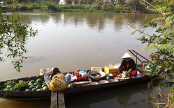 Thân thương chợ “xuồng” trên sông quê