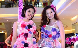 Vân Trang, Trúc Diễm diện váy ngàn hoa cuốn hút