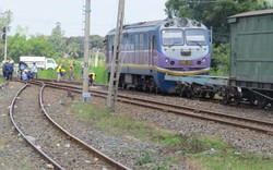 Tàu hàng trật bánh tại khu vực đường sắt Phú Yên