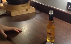 Clip thú vị: Mở nắp bia đơn giản bằng giấy