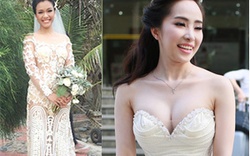 5 chiếc váy cưới ồn ào được chú ý của sao Việt