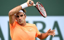 Indian Wells: Federer thẳng tiến vào vòng 3, Wawrinka thua sốc