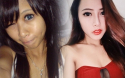 Hot girl Malaysia lộ ảnh cũ gày đét, đen nhẻm