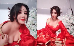 Hot girl ĐH Bắc Kinh gợi cảm trong trang phục cổ trang