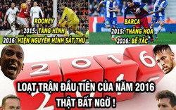 ẢNH CHẾ (3.1): Rooney “hiện nguyên hình”, M.U gây bất ngờ