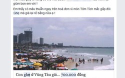 Vụ con ghẹ giá 700.000 đồng: Người mua ghẹ tắt điện thoại