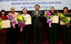 32 tác phẩm giành Giải báo chí về ATGT năm 2015