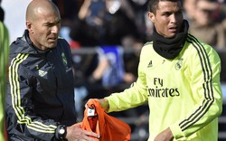 SỐC: Mức lương của Zidane chỉ bằng 1/8 so với Ronaldo