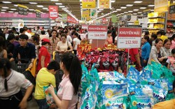 "Tử chiến"… siêu thị tiêu dùng nhanh
