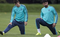 Chelsea lại "có biến", Costa và Oscar "tẩn" nhau trên sân tập